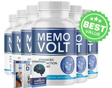 MemoVolt 6 bottle best value package